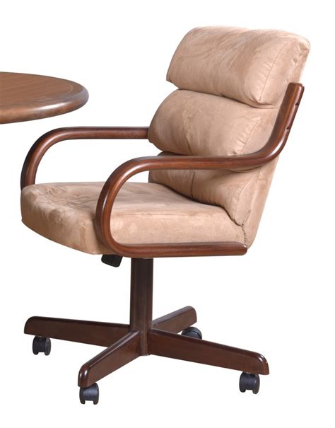 Are you thinking of getting an office chair caster? Douglas Casual Living Audrey Swivel Caster Dining Chairs ...