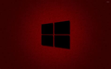Windows Wallpaper Black Red