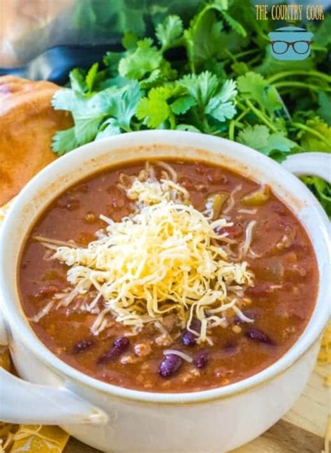 The Best Crock Pot Chili Video The Country Cook