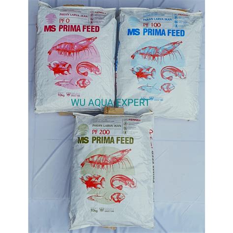 Jual Repack 1kg Pakan Fengli Larvabenih Ikan Prima Feed Pf 0 Pf 100 Pf 200 By Ms Makanan