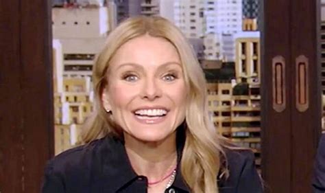 Kelly Ripa Quips Shes Going To Take Off Her Skirt And Bra On Live