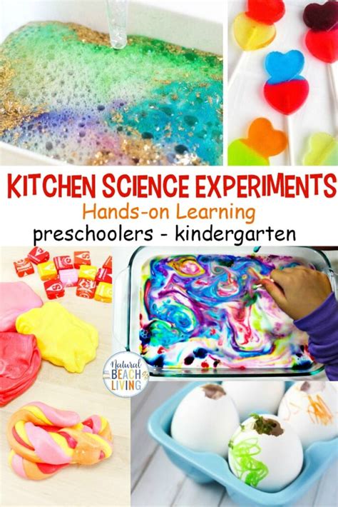 30 Kitchen Science Experiments For Kids Natural Beach