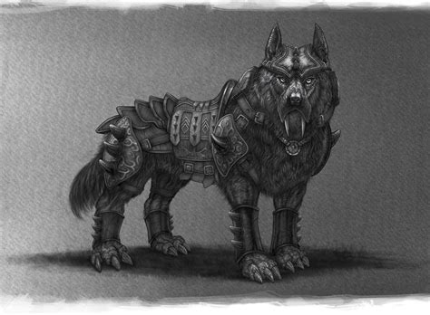 Artstation Ulfar With Armor The Wolf