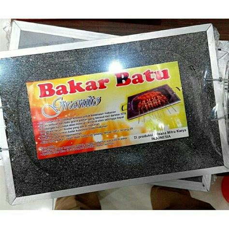 Batu bakar granito murah/panggangan sate | Shopee Indonesia