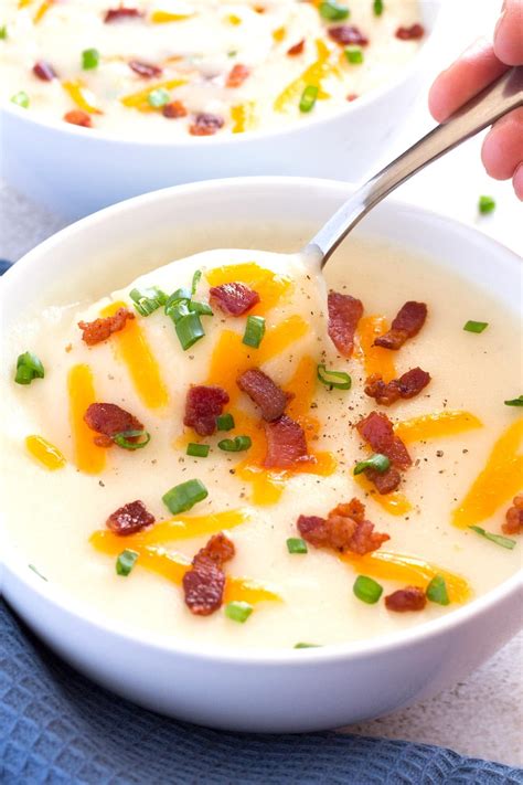 Amazing Potato Soup Recipe Easy 4 Ingredients