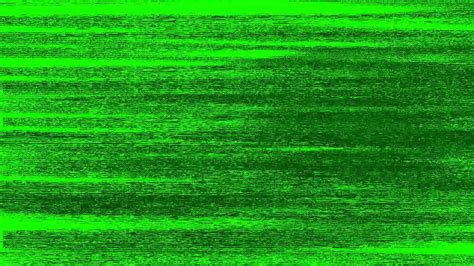Tv Noise 02 In Green Screen Free Stock Footage Youtube