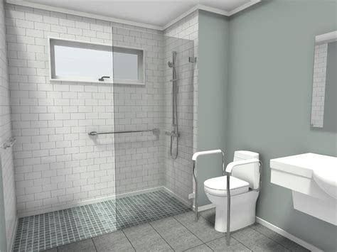 Design A Wheelchair Accessible Senior Bathroom