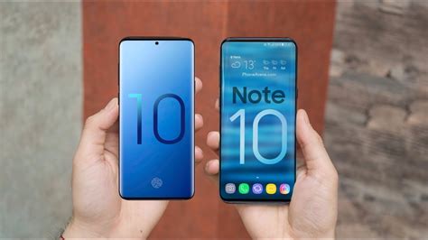 That's phones plural, with four different models on the way: Samsung Note 10 vs Galaxy S10 Series Comparison