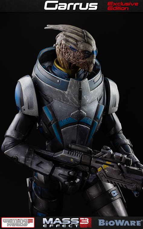 Gaming Heads Mass Effect 3 Garrus Statue The Toyark News