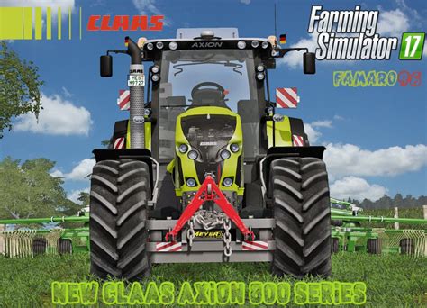 Claas Axion 800 Series Full Pack Fs17 Mod Mod For Landwirtschafts