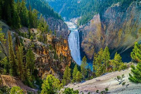 Grand Canyon Of The Yellowstone Things To Do And Map