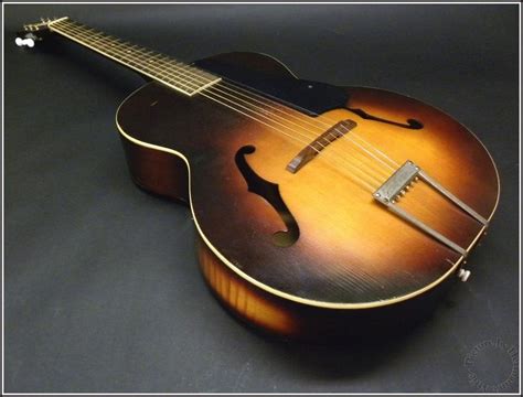 1940s Vintage Silvertone Harmony H700 F Hole F 47 Archtop Acoustic