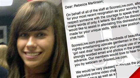 Sorority Emailer Rebecca Martinson Double Fking Newsflash Im