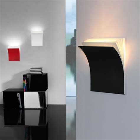 Modern outdoor wall light fixtures. Simple Style Creative Books Wall Sconce Modern LED Wall Light Fixtures For Bedroom Bedside Wall ...