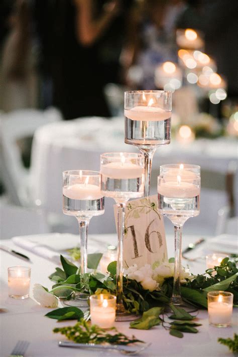 Candles Centerpieces For Wedding Tables Fashionblog