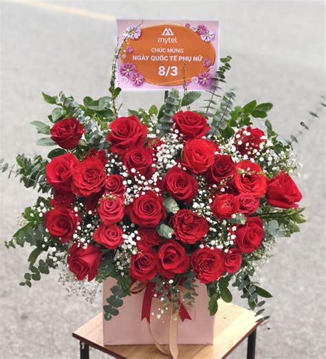 Lẵng Hoa Đẹp Tặng 2010 Ý Nghĩa Hanoiflorist Vn