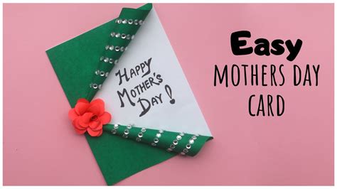 easy mothers day card mothers day ts diy handmade greeting card youtube