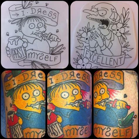 62 best The Simpsons Tattoos images on Pinterest | Simpsons tattoo