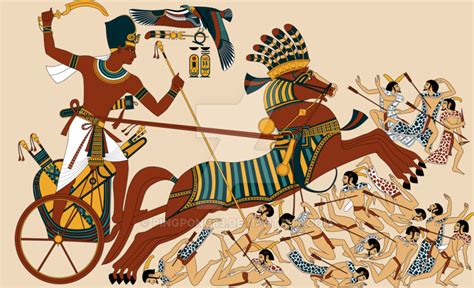 Chariot Scene Ancient Egypt Art Egyptian Wall Art Egypt Art