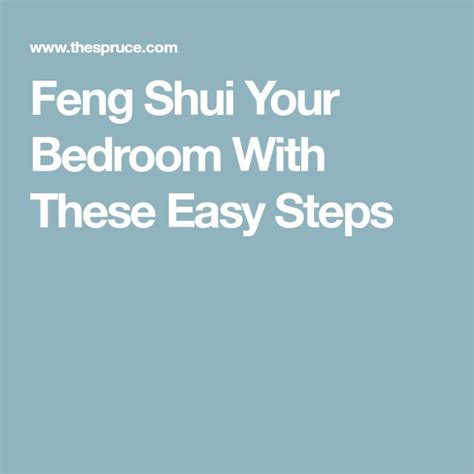Feng Shui Your Bedroom With These Easy Steps Feng Shui Your Bedroom
