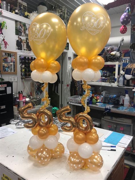 50th Anniversary Personalized Balloons Party Decorations Balloon