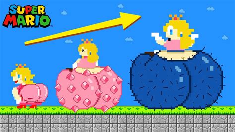 Evolution Of Princess Peach BIG IDEAL BUTT Growing Up Compilation