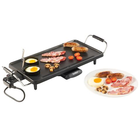Vonshef Electric Teppanyaki Table Top Grill Griddle Bbq Barbecue Garden