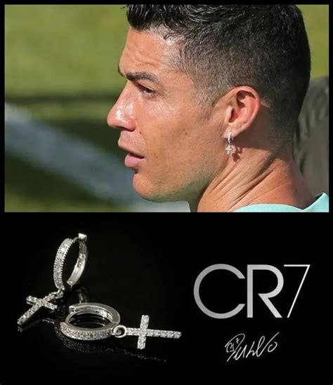 Update More Than 141 Cristiano Ronaldo Wearing Earrings Vn