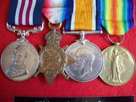 Ww1 Military Medal Group Collectors Weekly