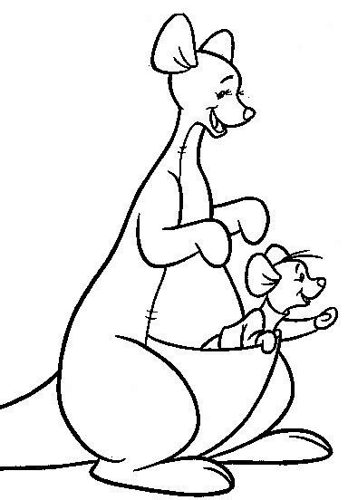 Kanga And Roo Drawing Clip Art Library