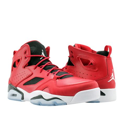 Jordan Nike Air Jordan Flight Club 91 Gym Redblack Mens Basketball Shoes 555475 600
