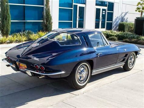 1963 Daytona Blue Corvette Split Window Coupe Frame Off Restoration