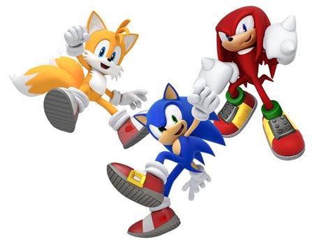 Sonic Tails And Knuckles Team Sonic By Banjo2015 On Deviantart