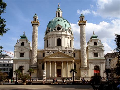 Baroque Architecture Austria Karlskirche 1716 33