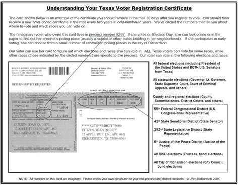 Understanding Your Voter Registration Card 979 The Beat