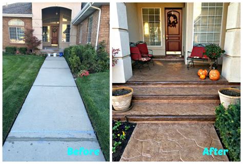 Calculate the price of colored or wood stamped concrete refers to the process of decorating concrete after the installer pours it into the forms. DIY Stamped Concrete: Step by Step Guide | RenoCompare