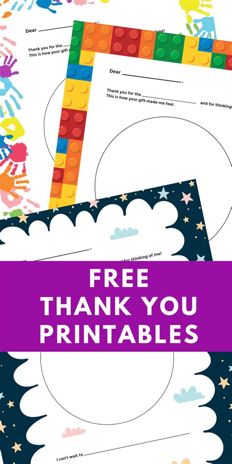 Free Printable Thank You Cards Skip To My Lou 34 Printable Thank You