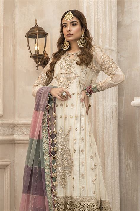 Best Eid Women Dresses Maria B Mbroidered Eid Collection 2020 7
