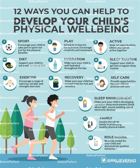 12 Ways You Can Help To Develop Your Childs Physical Wellbeing The