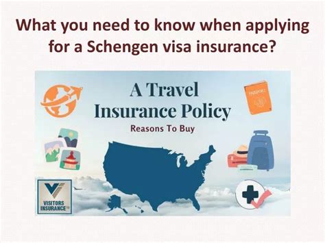 Ppt What You Need To Know When Applying For Schengen Visa Insurance