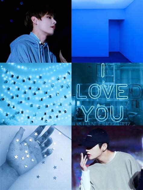 Aesthetic Blue Aesthetic Bts V Pictures Largest