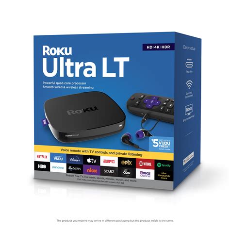 Roku Ultra LT Streaming Media Player 2019 - Walmart.com - Walmart.com