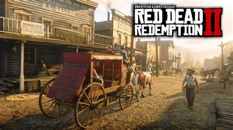 Red Dead Redemption 2 10 New Images And Info Huge City Animals