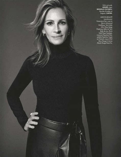 I particularly liked characters first believing each others' accounts & moments later. Julia Roberts - ELLE Magazine France 12/13/2019 Issue ...