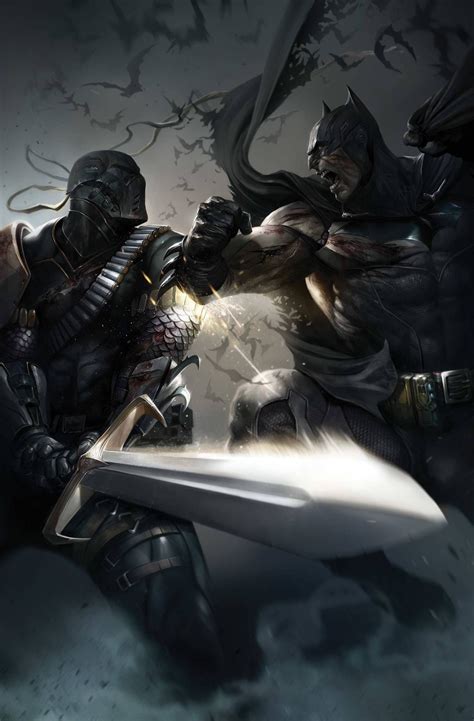 Batman Vs Deathstroke By Francesco Mattina Batman Comics Batman