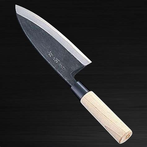 Sakai Kikumori White No2 Steel Japanese Chefs Deba Knife 210mm