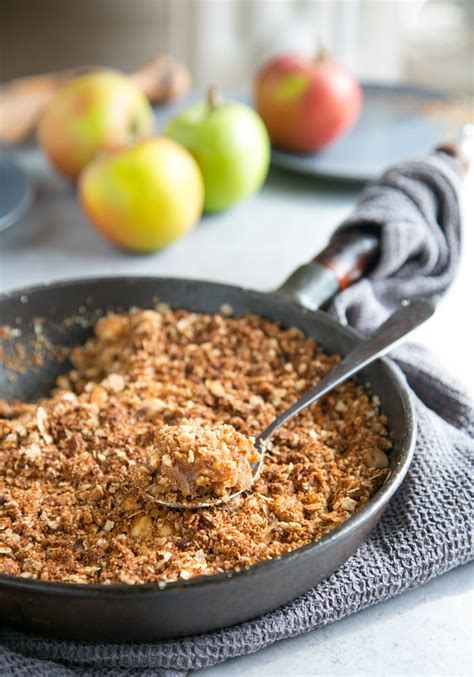 Combine fresh fall apples and summer berries to make this at home. The BEST Vegan Apple Crumble - The Petite Cook