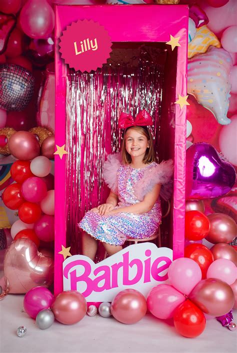 Barbie Photo Box Kids Two Sizes Diy Instant Download Barbie Box Barbie