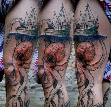 20 Sea Creature Tattoo Designs And Ideas