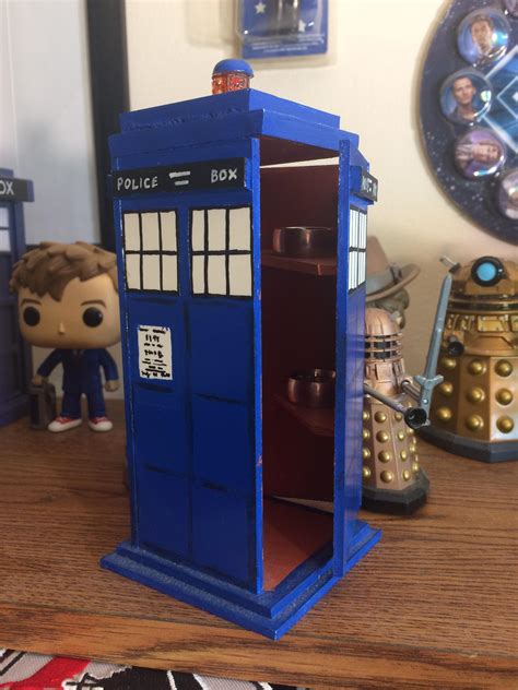 Tardis Ring Box I Made For My Wedding Carried By The Ring Bearer The